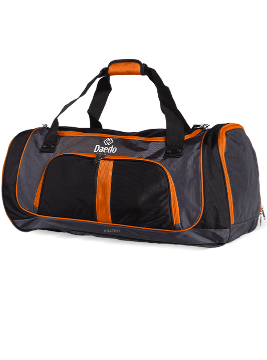 ORANGE SPORTS DUFFLE BAG