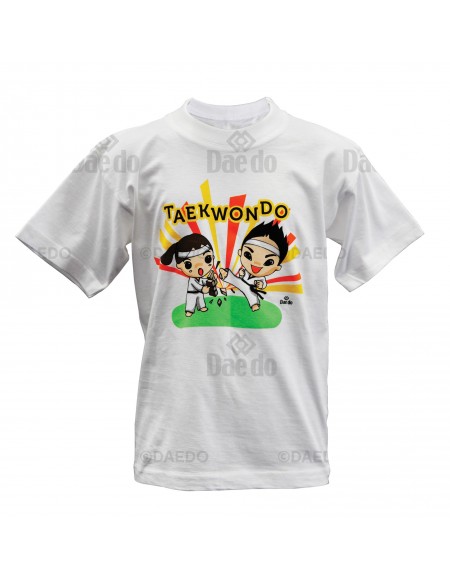 CA 1202 - Camiseta TKD Demo Kids