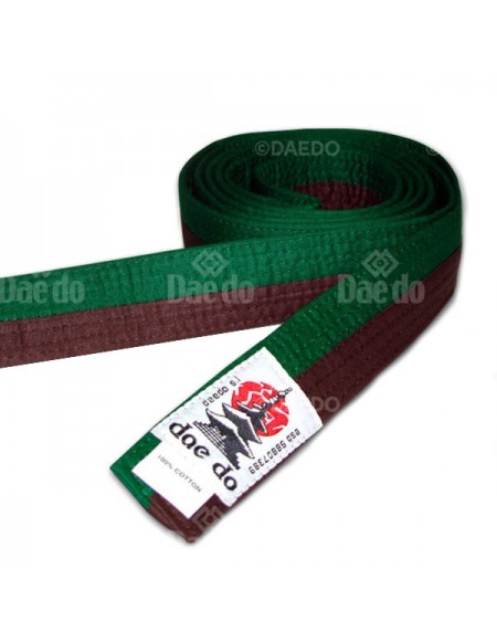 Kyokushin Senior Belt Green-Brown 280 cm