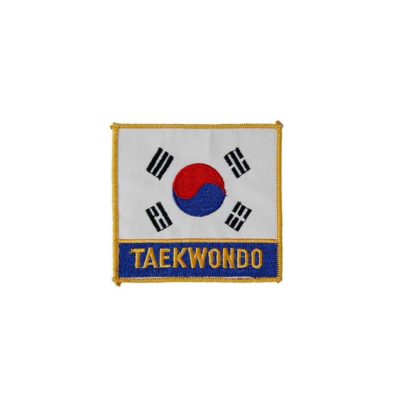 ES 2208 - Bandera Corea con taekwondo