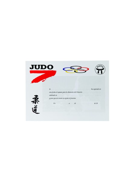 Judo Diploma