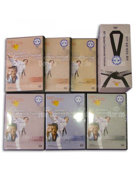 Complete Set DVD Taekwondo Poomsae...