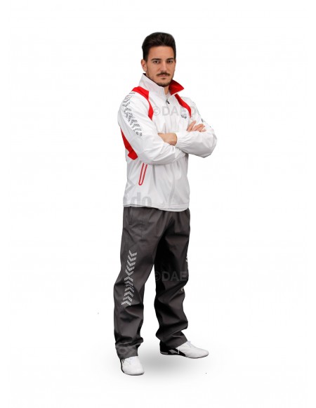 CH 14061 - Chándal Blanco/Rojo/Gris