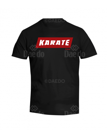 CA 1214 - Camiseta Karate Negro