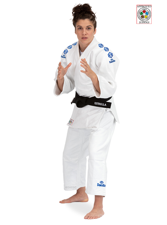 IJF JUDOGI DAEDO LOGO ON SHOULDER