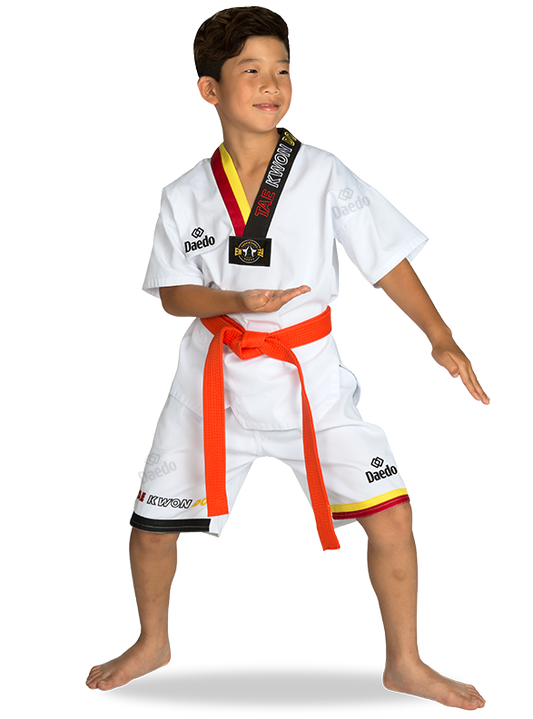 DOBOK D'ÉTÉ JAUNE/ROUGE