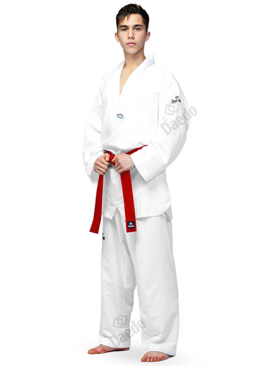 ULTRA COMPETITION DOBOK - WHITE NECK