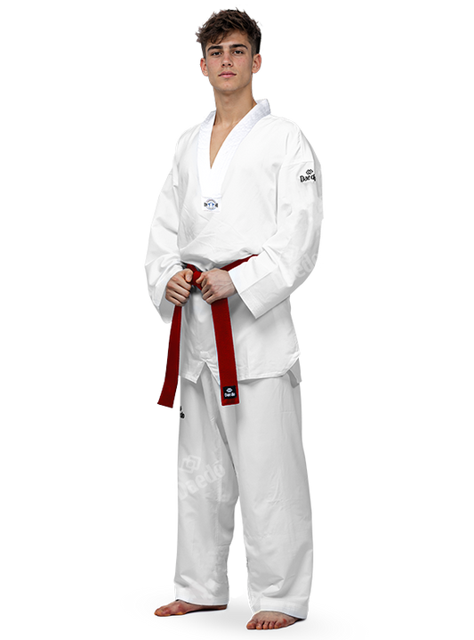 ULTRA COMPETITION DOBOK - WHITE NECK