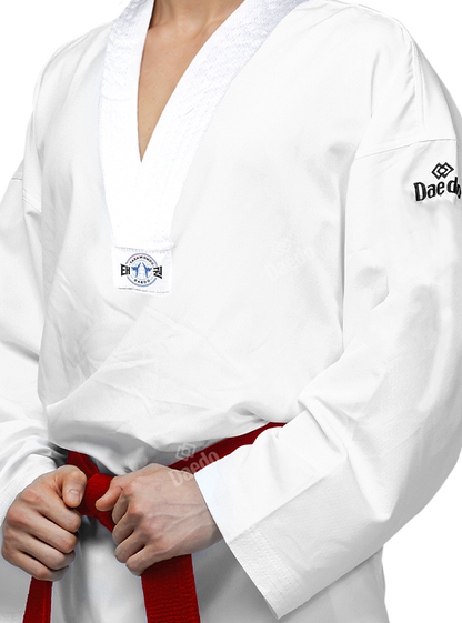 DOBOK DE COMPÉTITION ULTRA - COU BLANC