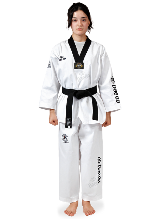 "SEOUL" DOBOK BLACK COLLAR
