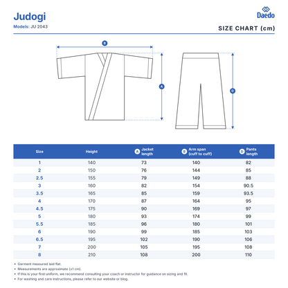 JUDOGI IJF SLIM FIT BLANCO