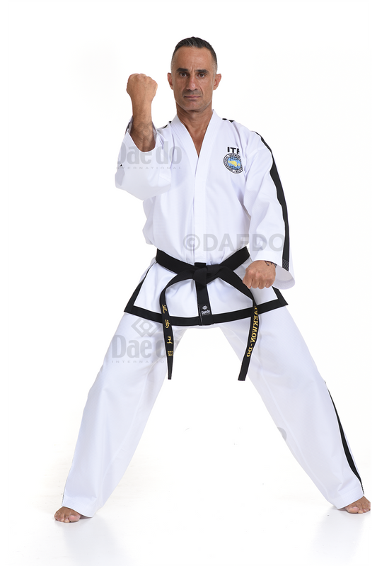 ITF APPROVED DOBOK INTERNATIONAL INSTRUCTOR & MASTER (RIBBED)