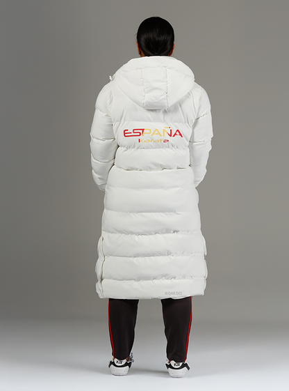 RFEK LONG PUFFER JACKET WHITE