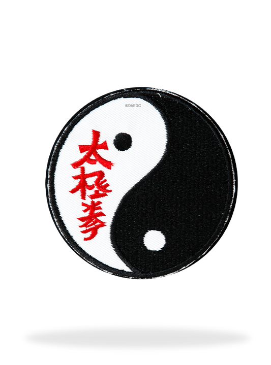 YIN-YANG AND LETTER BADGE