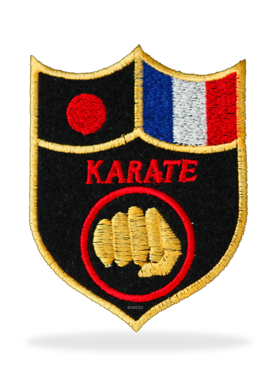 JAPAN-FRANCE KARATE BADGE