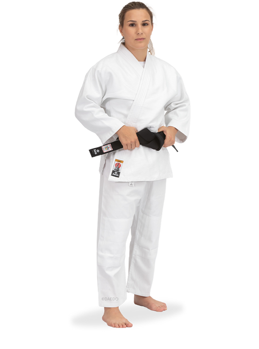 JUDOGI "GOLD" WHITE