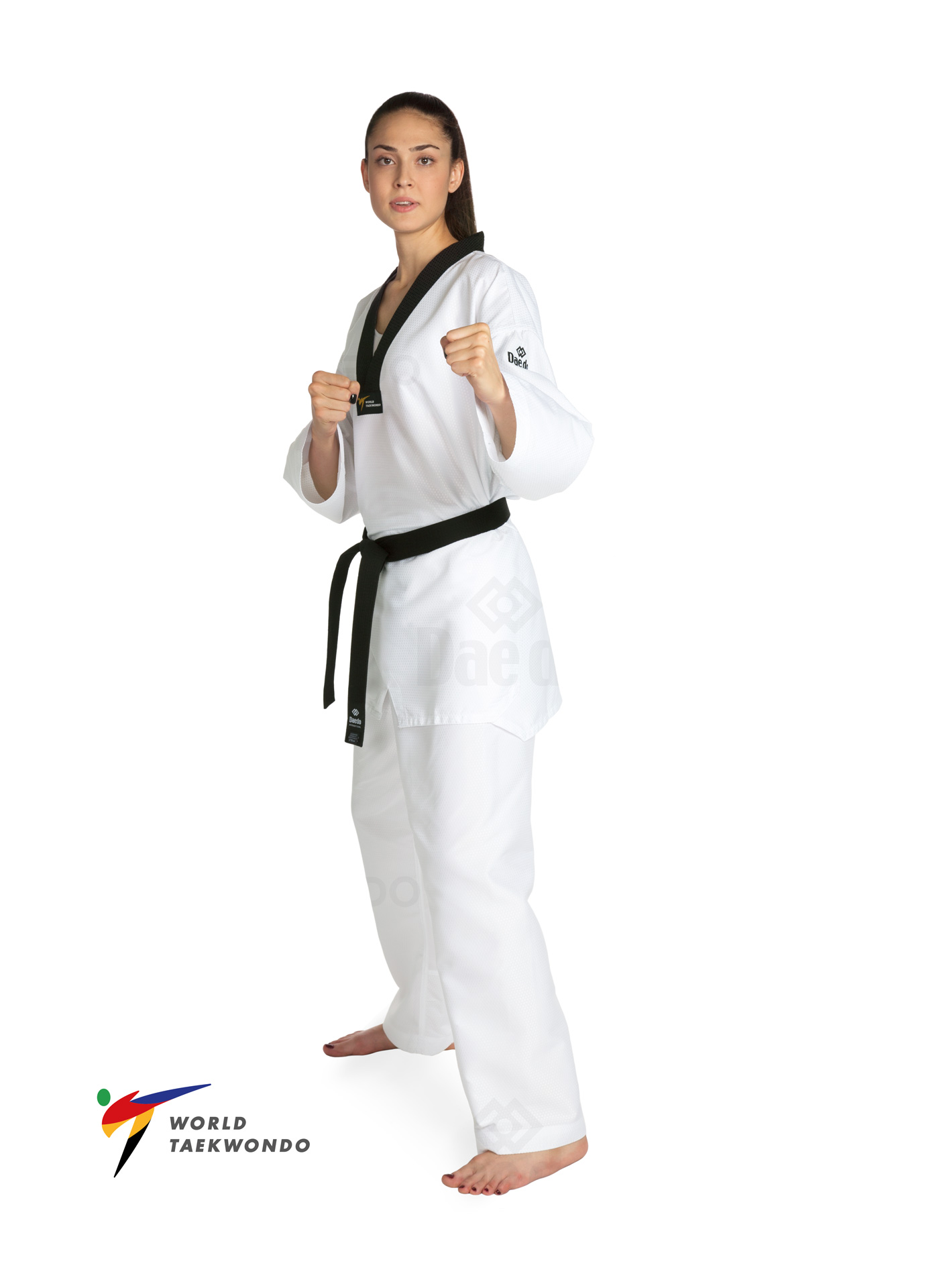 Cabezal Taekwondo Daedo Oficial Wt Azul 